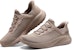 (W) Skechers Slip-ins Bobs Sport Squad Chaos 'Wonder Mauve' Wanita 117500-TAN