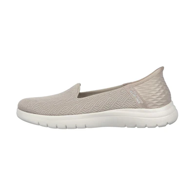 (W) Skechers Slip Ins 'Gray Brown'