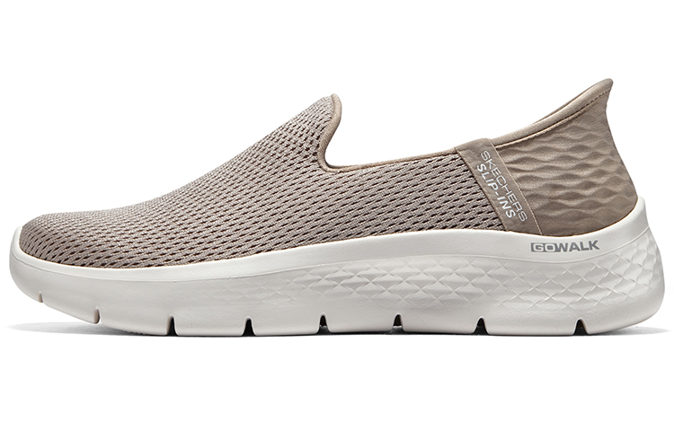 (Women) Skechers Slip Ins 'Grey White' 124963-TPBL