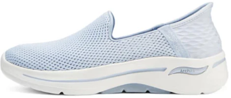 Shop (W) Skechers Slip Ins 'Biru Muda' 124879-LTBL