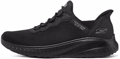 (Women) Skechers Slip-ins Bobs Sport Squad Chaos 'Black' 117500-BBK (Women) Skechers Slip-ins Bobs Sport Squad Chaos 'Black' 117500-BBK