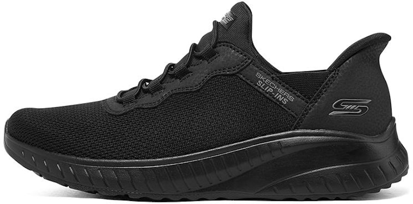 (Women) Skechers Slip-ins Bobs Sport Squad Chaos 'Black' 117500-BBK Buy (Women) Skechers Slip-ins Bobs Sport Squad Chaos 'Black' 117500-BBK
