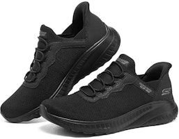 (W) Skechers Slip-ins Bobs Sport Squad Chaos 'Negro' 117500-BBK Lookbook (W) Skechers Slip-ins Bobs Sport Squad Chaos 'Negro' 117500-BBK