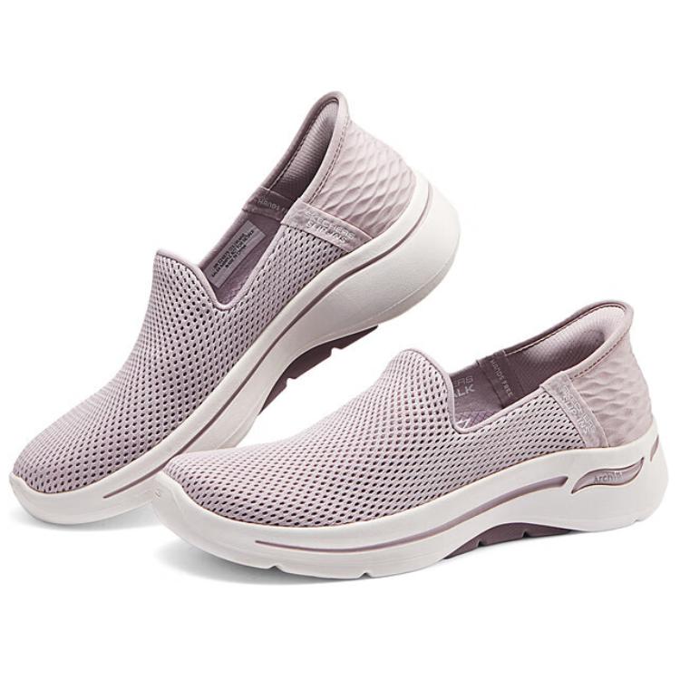 Lookbook (W) Skechers Slip Ins 'Comfort Pink' Kasut Selesa Wanita 124879-MVE