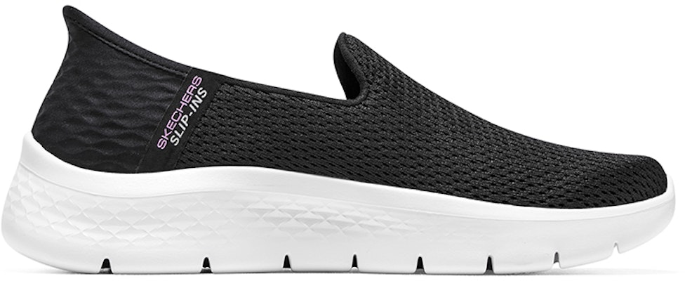 (Women) Skechers GO WALK Flex 'Relish - Black White' 124963-BKW Order (Women) Skechers GO WALK Flex 'Relish - Black White' 124963-BKW