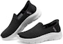 Shop (W) Skechers GO WALK Flex 'Relish - Hitam Putih' 124963-BKW