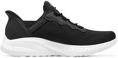 (W) Skechers Slip-ins Bobs Sport Squad Chaos 'Hitam Putih' 117500-BLK Order (W) Skechers Slip-ins Bobs Sport Squad Chaos 'Hitam Putih' 117500-BLK