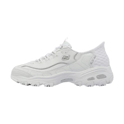 (W) Skechers D'Lites 'White Silver'