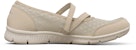 (W) Skechers Be-Cool 'Beige' Kasut Beige Santai 100354-NAT