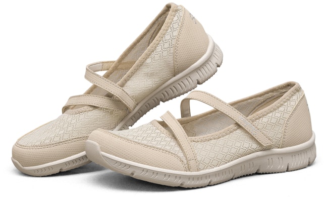 (Women) Skechers Be-Cool 'Beige' 100354-NAT Lookbook (Women) Skechers Be-Cool 'Beige' 100354-NAT