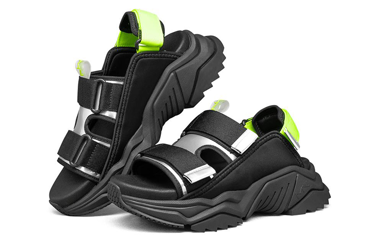 Lookbook (W) Skechers Smart Block 'Sandalias Negras Moda Casual' 133199-BLK