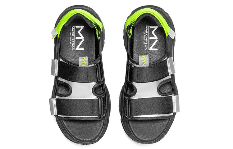 Shop (W) Skechers Smart Block 'Sandalias Negras Moda Casual' 133199-BLK