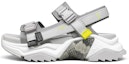 Buy (W) Skechers Smart Block Sandal 'Fesyen Kasual Kelabu' 133204-GRY