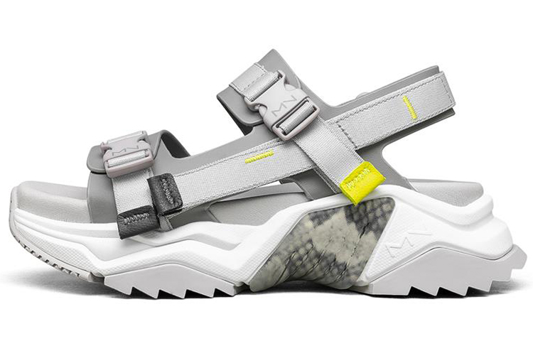 (Women) Skechers Smart Block Sandal 'Fashion Casual Grey' 133204-GRY