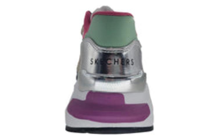 Lookbook (Women) Skechers Sneaker 'White Silver Pink' 155465-WMLT