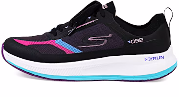 (Women) Skechers Go Run Pulse Fast Stride 'Black Multi' 128658-BKMT (Women) Skechers Go Run Pulse Fast Stride 'Black Multi' 128658-BKMT