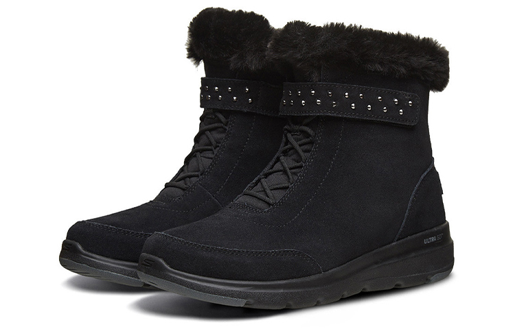 Lookbook (W) Skechers Sepatu Bot Salju 'Hitam' 16670-BBK