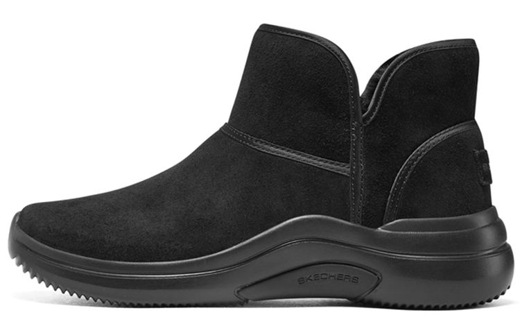 (Women) Skechers Snow Sneakers Boots 'Black' 144279-BBK