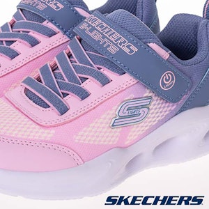(W) Skechers Sola Glow Sepatu Anak Perempuan Menyala Ungu 303714LGYLP Sizing (W) Skechers Sola Glow Sepatu Anak Perempuan Menyala Ungu 303714LGYLP