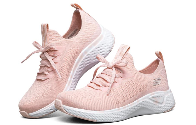 Lookbook (W) Skechers Solar Fuse Instappers Roze 13330-LTPK