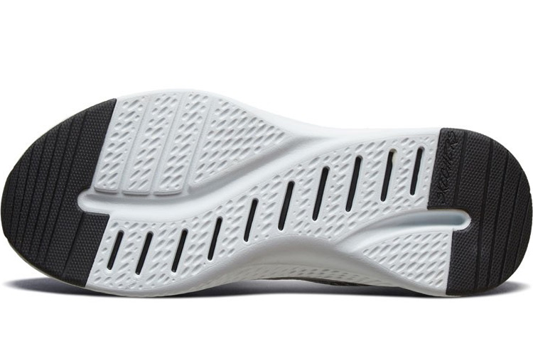 Shop (W) Skechers Solar Fuse Basse ''Blanche'' 13328-BKW