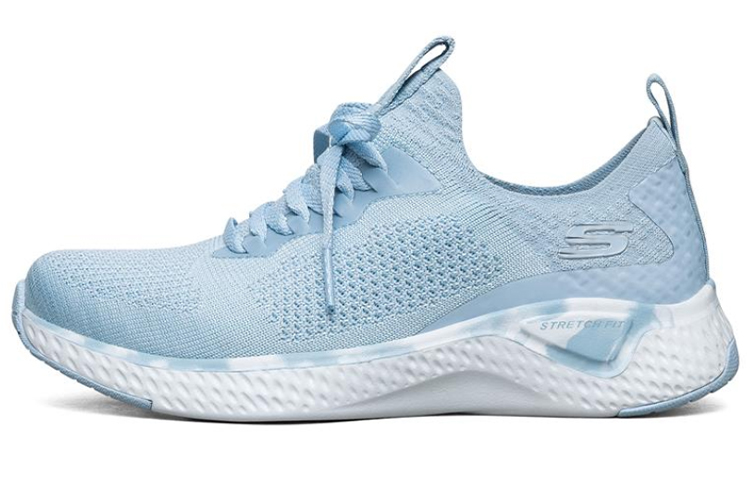 (Women) Skechers Solar Fuse SneakersBlue/White 13330-LTBL
