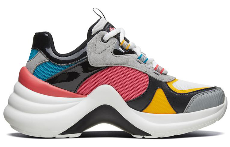 (W) Skechers Solei St Low Chunky Shoes White/Multicolor 圖 2