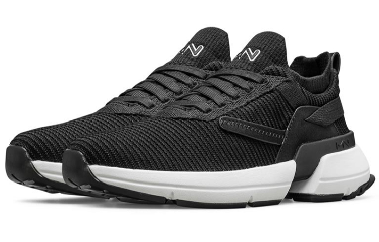 (W) Skechers Split Running Shoes Black/White 圖 3