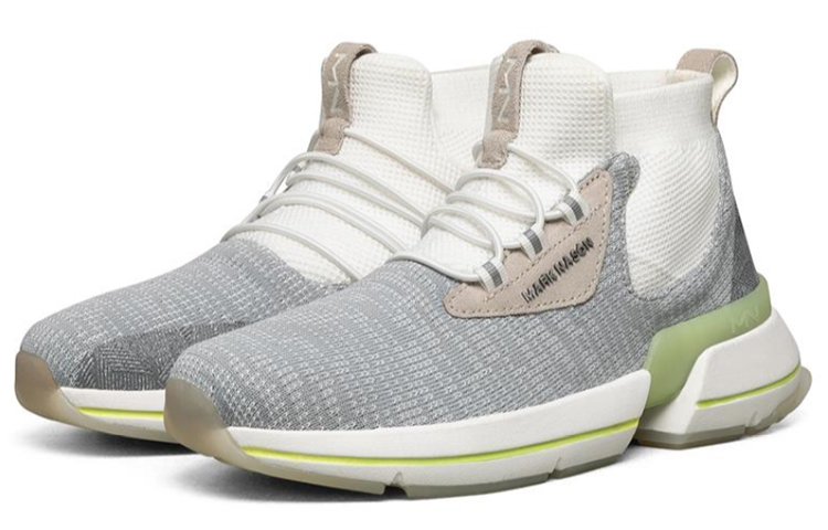 Lookbook (W) Skechers Split Chaussures de Running Blanc/Gris/Vert 69380-WMLT