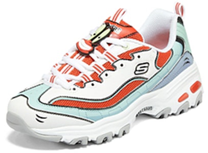 (W) Skechers x SpongeBob D'Lites 'Pelbagai Warna' 896101-WRD Lookbook (W) Skechers x SpongeBob D'Lites 'Pelbagai Warna' 896101-WRD