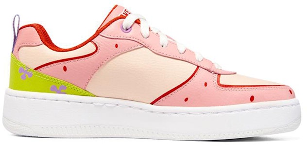 (W) スケッチャーズ×スポンジボブ スポーツコート92 ピンク/グリーン/ホワイト 896111-PNK Order (W) スケッチャーズ×スポンジボブ スポーツコート92 ピンク/グリーン/ホワイト 896111-PNK