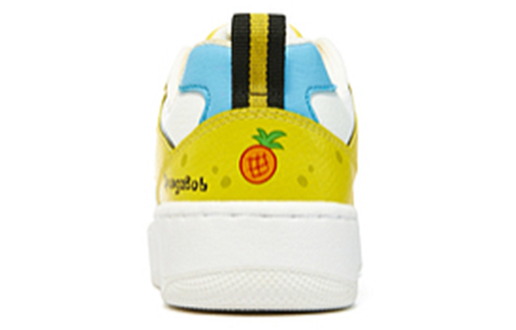 Shop SPONGEBOB SQUAREPANTS海綿寶寶 x Skechers Sport Court 92 低筒 板鞋 女款 白黃