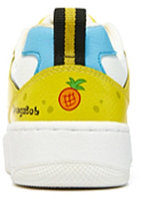 SPONGEBOB SQUAREPANTS海綿寶寶 x Skechers Sport Court 92 低筒 板鞋 女款 白黃 Shop SPONGEBOB SQUAREPANTS海綿寶寶 x Skechers Sport Court 92 低筒 板鞋 女款 白黃