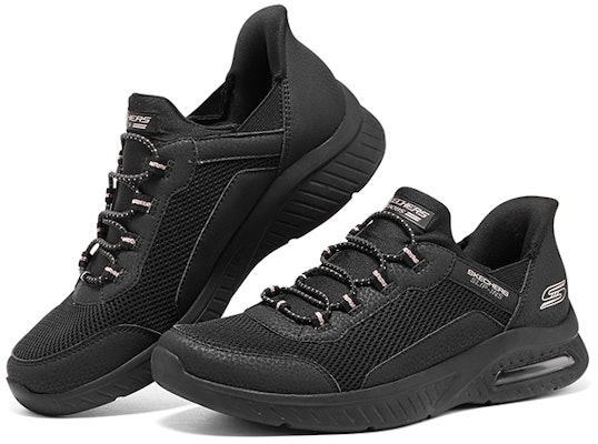 (W) Skechers Sukan 'Hitam Keselesaan' 117501-BBK Shop (W) Skechers Sukan 'Hitam Keselesaan' 117501-BBK