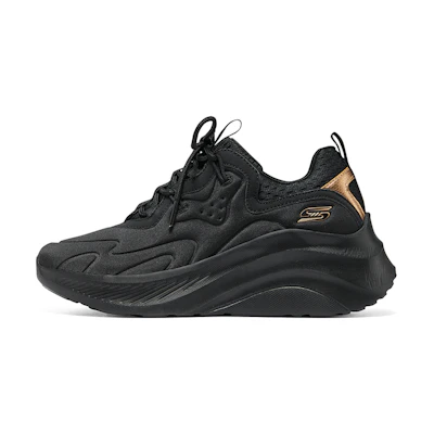 (W) Skechers Sport 'Black CMFT Casual Low-Top'
