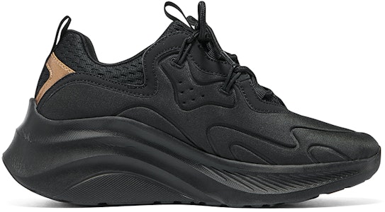 (W) Skechers Sport 'Sepatu Kasual Low-Top Hitam Nyaman' 117513-BBK Order (W) Skechers Sport 'Sepatu Kasual Low-Top Hitam Nyaman' 117513-BBK