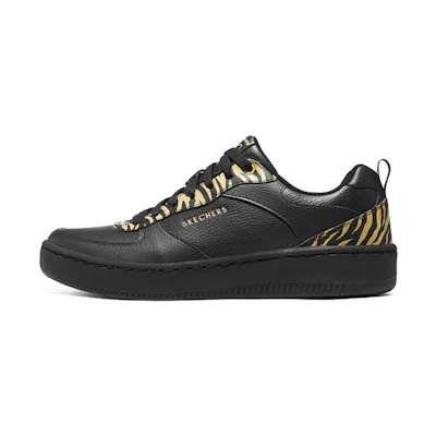 (W) Skechers Sport Shoes 'Black Gold'