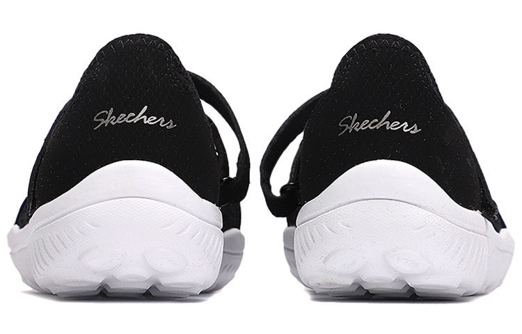 Shop (W) Skechers Sport Active Strappy Slip-on Schoenen ''Zwart'' 23258-BKW