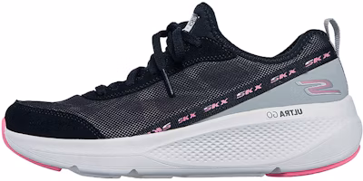(Women) Skechers Go Run Elevate 'Black Grey' 128318-BKW (Women) Skechers Go Run Elevate 'Black Grey' 128318-BKW