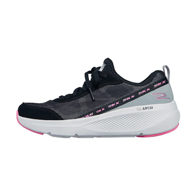 (W) Skechers Go Run Elevate 'Black Grey'