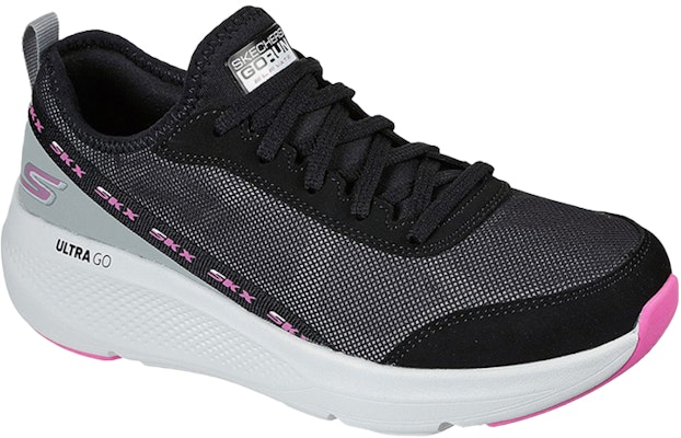 (W) 스케쳐스 고런 엘리베이트 블랙/그레이 (Skechers Go Run Elevate 블랙/그레이) 128318-BKW Lookbook (W) 스케쳐스 고런 엘리베이트 블랙/그레이 (Skechers Go Run Elevate 블랙/그레이) 128318-BKW