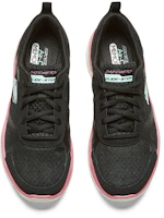 Shop Skechers 運動悠閒鞋 女款 黑彩