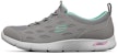 (Women) Skechers Sport Casual 'Grey Green' 104090-GYMN