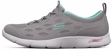 (Women) Skechers Sport Casual 'Grey Green' 104090-GYMN (Women) Skechers Sport Casual 'Grey Green' 104090-GYMN