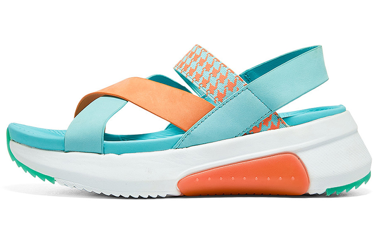 (Women) Skechers Sport Casual Breathable Sandal 'Blue Orange' 133009-BLOR
