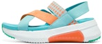 Buy (W) Skechers Sandal Kasual Sukan Bernafas 'Biru Jingga' 133009-BLOR