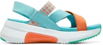 Order (W) Skechers Sandal Kasual Sukan Bernafas 'Biru Jingga' 133009-BLOR