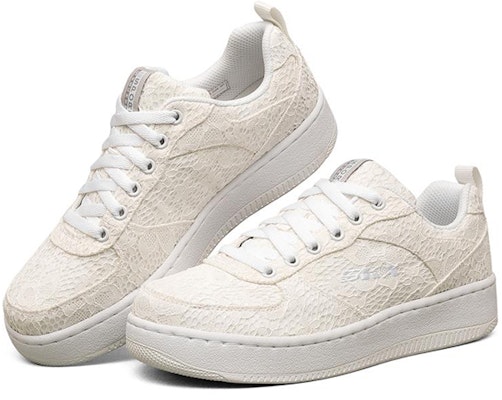(Women) Skechers Sport Court 92 Low-Top Running Shoes Ivory 149448-WHT Lookbook (Women) Skechers Sport Court 92 Low-Top Running Shoes Ivory 149448-WHT