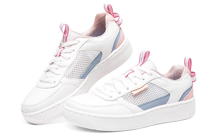 Lookbook (W) Skechers Sport Court 92 ''Crème Wit Roze'' 896127-OFPK
