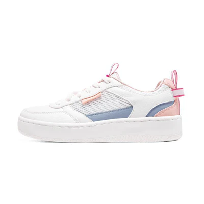 (W) Skechers Sport Court 92 'Cream white pink'